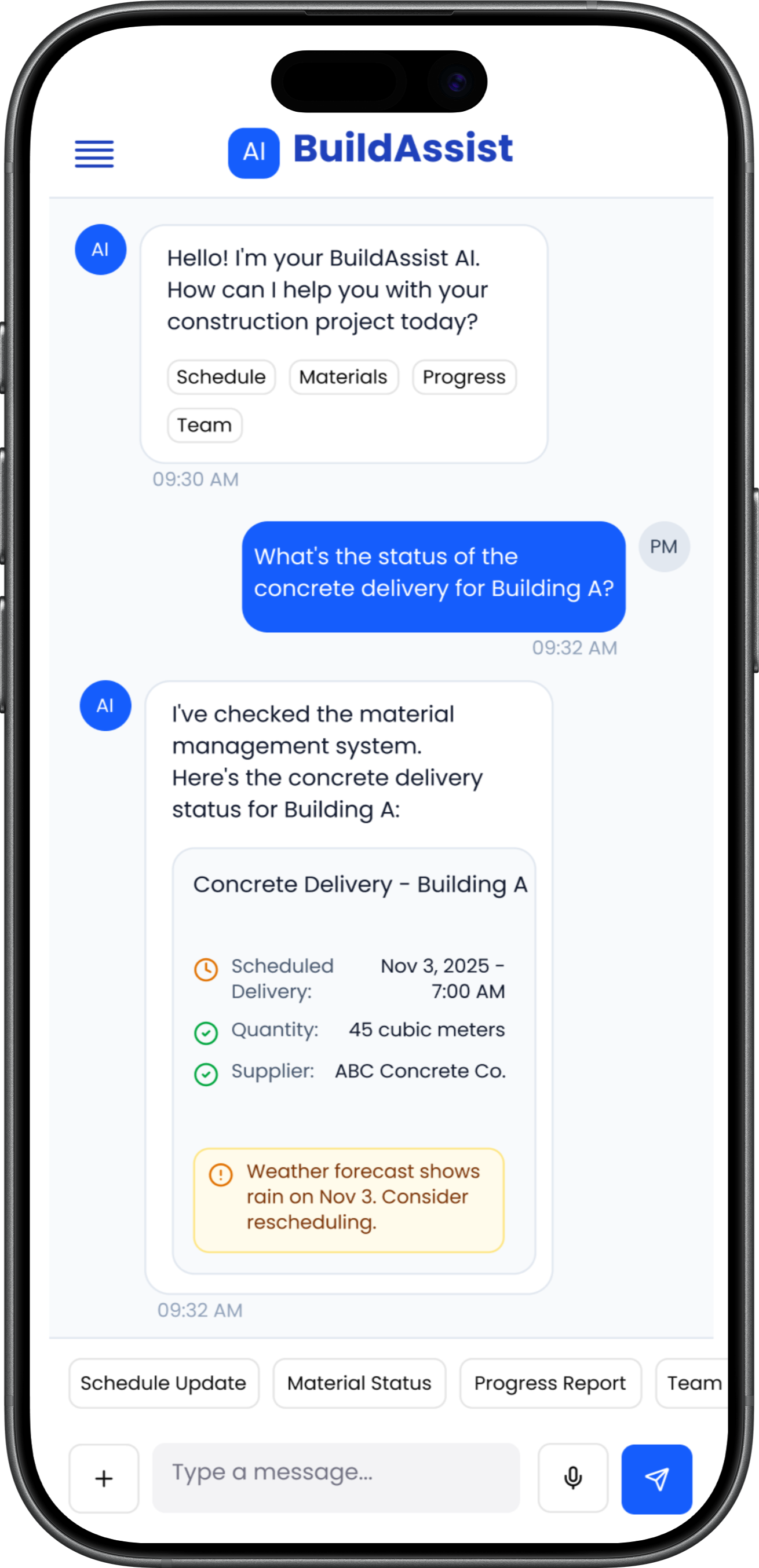 AI Chatbot BuildAssist